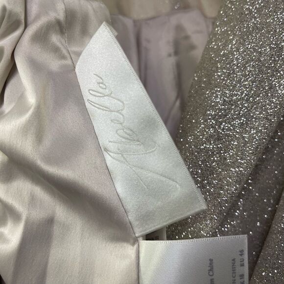 Abella by Allure Karina Size 10 Bridal Wedding Reception Formal Mermaid Gown - Picture 10 of 16